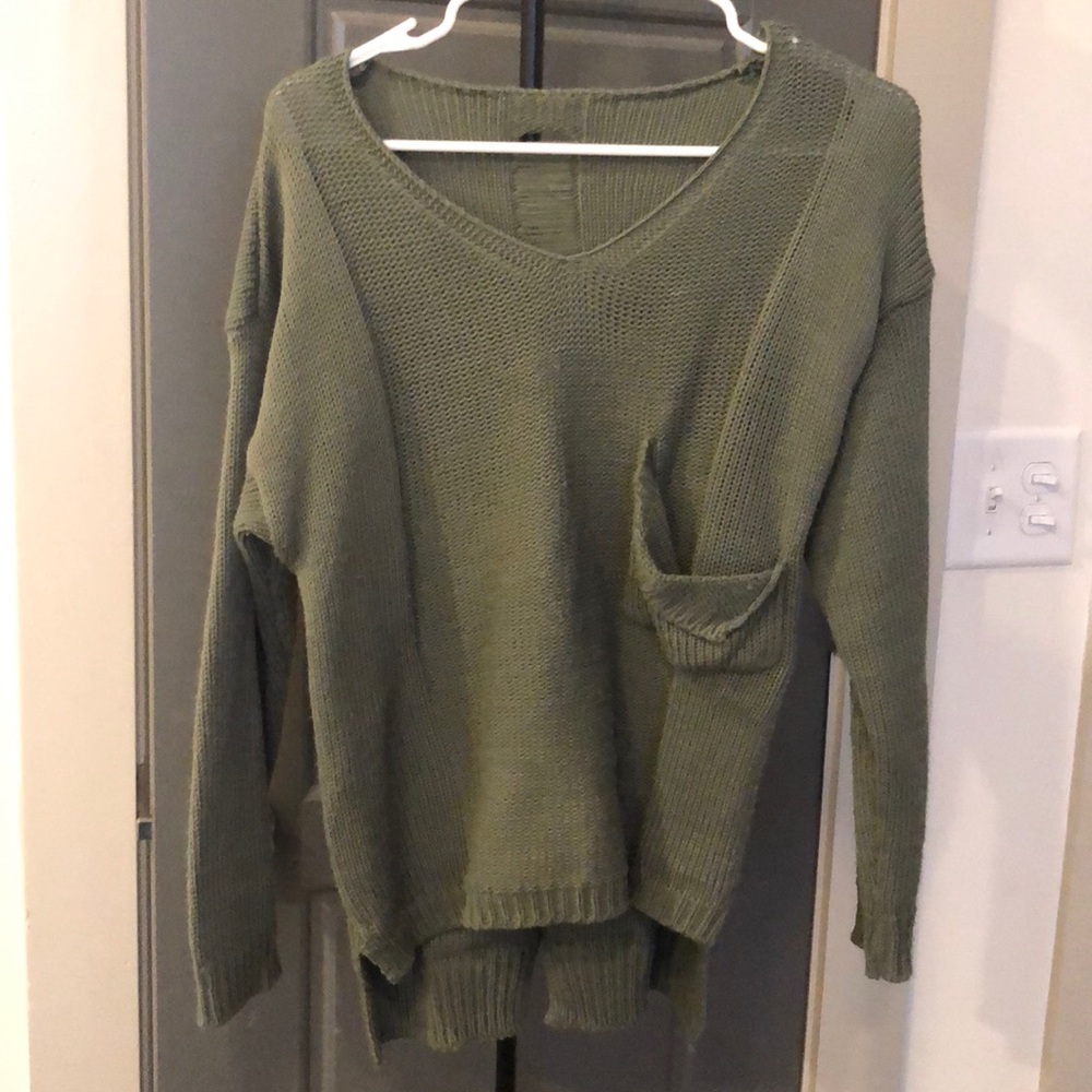 Adorable Green Sweater